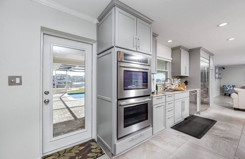 Ozona House | Luxe Private Waterfront Getaway with Pool in Ozona