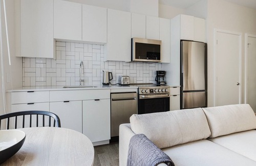 Revere Apartment | Luxe Revere Studio w/Lounge, Game Room, W/D, A/C, by Blueground