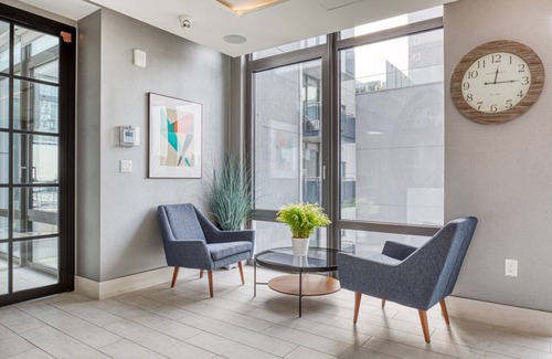 Hunters Point Apartment | Luxe UES 2BR w/W/D & Elevator, near Bloomingdales, by Blueground