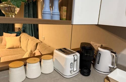 Tattershall Apartment | LuxeHaven - A Beautiful Luxury Hot Tub Caravan Holiday Home in prime location at Tattershall Lakes Country Park, Lincolnshire, with free WiFi and Cinematic Lights