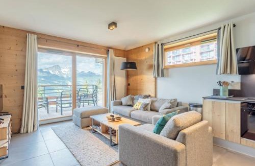 Arc-1800 Apartment | Luxueux appart 5 Cristaux, 3 chambres, spa, ski-in/ski-out, parking, wifi - FR-1-352-54