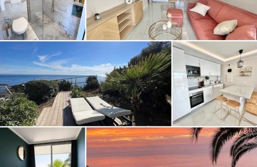 Cap d'Ail Apartment | Luxueux appartement - vue mer - piscine - free parking - Monaco