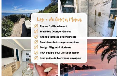Cap d'Ail Apartment | Luxueux appartement - vue mer - piscine - free parking - Monaco