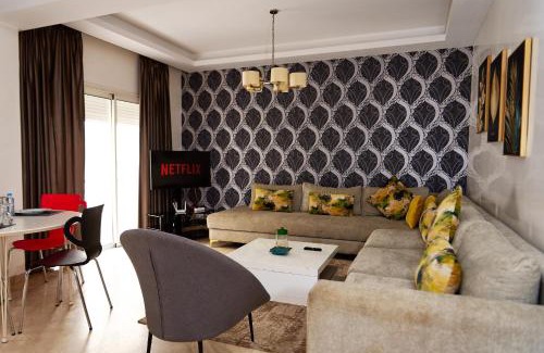 Racine Apartment | Luxueux studio spacieux à racine Casablanca à une minute de twin center