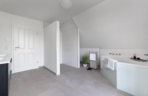 Osterhever House | Luxuriöses Ferienhaus Route 66 mit Sauna und Whirlwanne