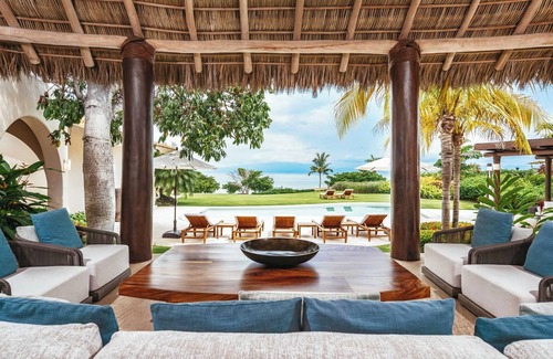 Punta de Mita Villa | Luxurious 5 Star Oceanfront Villa/Private Pool/In Gates/Staff Service