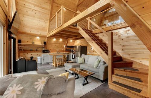 Pittsburg Ski Chalet | Luxurious A-Frame Cabin Nestled Among Spectacular Nature in New Hampshire
