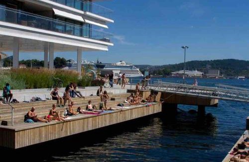 Tjuvholmen Apartment | Luxurious apartment at Tjuvholmen right next to thethief spa