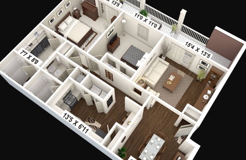 Crestline Heights Apartment | Luxurious Home Retreat No cleaning fee