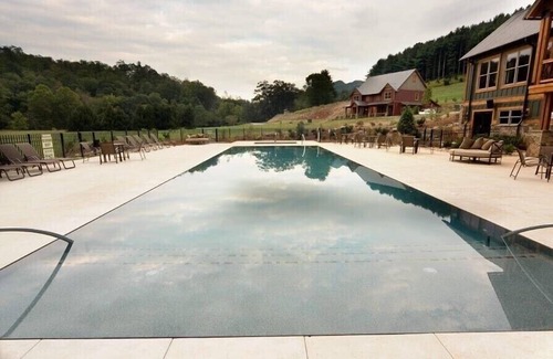 Cullowhee House | Luxurious Mountain Cabin, Mountain, Stone-hardwoods, Pool, Hot Tub, Hiking, Luxe
