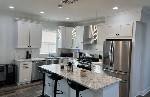 Faubourg Livaudais House | Luxurious Newly Built 3 Bedroom 2 Bath Home With Rooftop Deck and Back Balcony