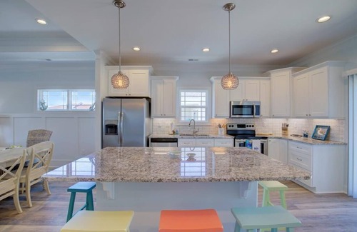 Cape Island House | Luxurious Oceanfront B home w/pool, elevator, 6BR, steps to the sand and surf