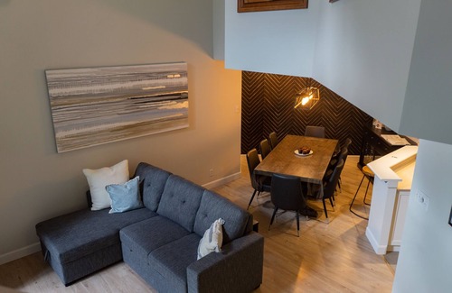 Mont-Tremblant Pedestrian Village Condo | Luxurious Penthouse Condo for family in the heart of Mont Tremblant