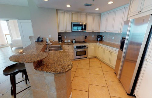 Pensacola Beach Condo | Luxurious Portofino Resort Condo, Panoramic Ocean Front Views, 8 Pools, Steps From The Beach!