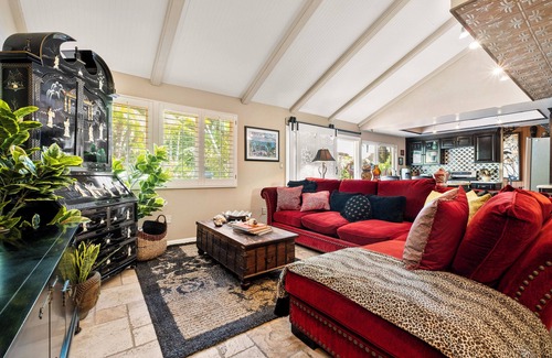 University City House | Luxurious Tropical Retreat w/Pool and Hot Tub
