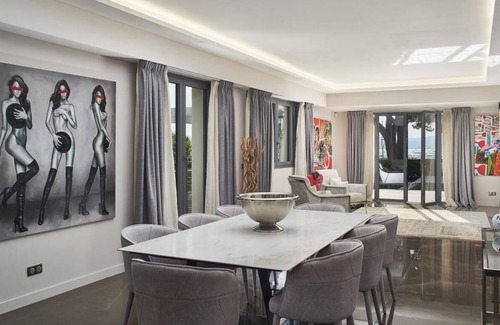 Pointe Croisette Villa | Luxurious Villa on Cannes' Croisette: Stunning Views, Pool, Sleeps 10