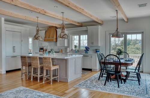 East Sandwich House | Luxurious Waterfront Beach House with Breathtaking Views and Private Beach