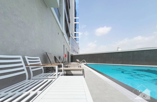 Dubai Apartment | Luxury 1B With Balcony in Blue Wave Tower Dubai