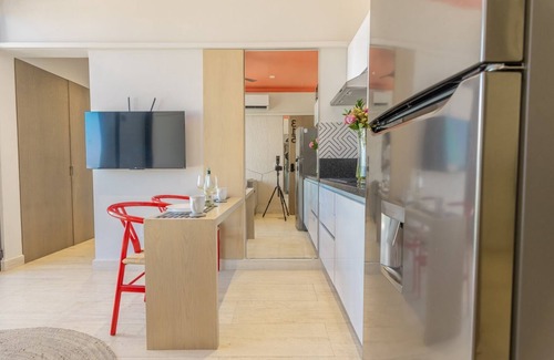 Playacar Fase I Apartment | Luxury 1BR BalconyandParking, 1 Block from 5th Ave