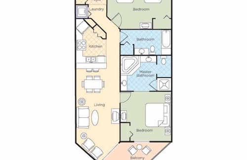 Ocean Drive Villa | Luxury 2 Bedroom Villa at Ocean Boulevard by Wyndham