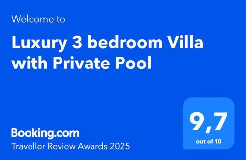 Conceicao e Cabanas de Tavira Villa | Luxury 3 bedroom Villa with Private Pool