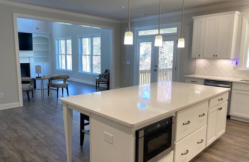 Douglasville House | Luxury 3400 sq ft Estate;Private Backyard Oasis 3-4 rms; 2 levels to yourself!