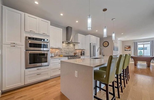 Cole House | Luxury 3BR Home in RiNo w/Office & Rooftop Terrace – 30+ Day Stays