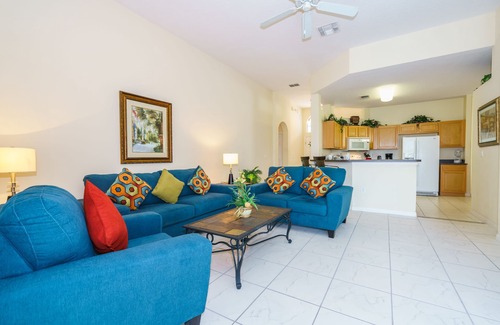 Haines City Villa | Luxury 4 BR/3 BA Villa - Pool/Spa Not Overlooked, Games Room