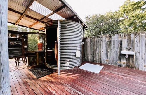 Furnissdale Other | Luxury 6 metre Bell Tent & Outdoor Bathroom, WIFI, TV and firepit,