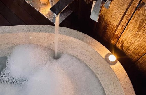 Furnissdale Other | Luxury 6 metre Bell Tent & Outdoor Bathroom, WIFI, TV and firepit,