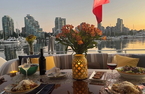 Southeast False Creek Boat Rental | Luxury 72’ MY in Yaletown, Vancouver , BC