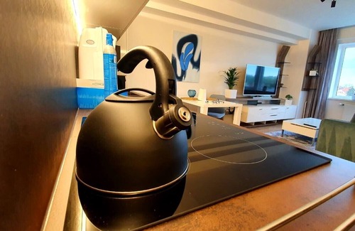 Prague 5 Apartment | Luxury apartment VBLOKU with fitness room, WiFi in charming Hlavní město Praha