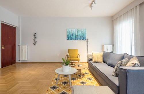 Athens Apartment | Luxury Athens Living 3BR with Balcony