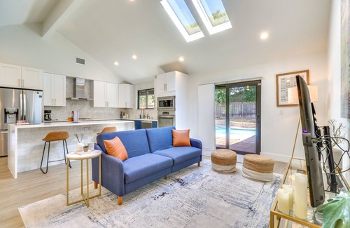 North Austin Civic Association House | Luxury Austin Home w/ Game Room & Fire Pit!