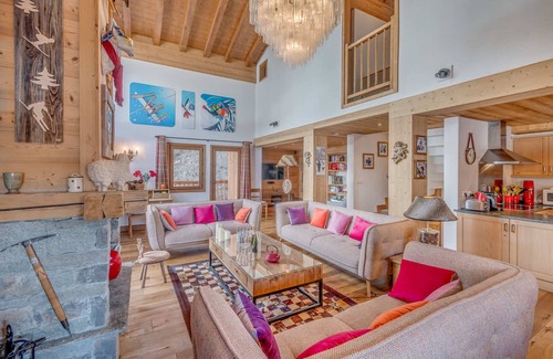 Les Brevieres Ski Chalet | Luxury Chalet ZANSKAR in Tignes - 180m², 6 Bedrooms, 6 Bathrooms, Jacuzzi