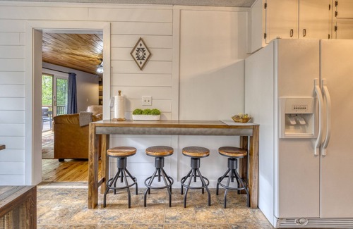 Mineral Bluff Ski Chalet | Luxury Chalet on 50 Acres w/Hot Tub, Game Room, Mountain View & seasonal spring