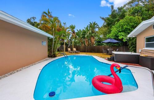 Clearwater House | Luxury Clearwater Villa with Pool, Hot Tub, Games and More