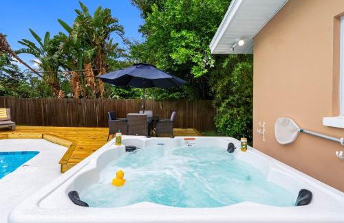 Clearwater House | Luxury Clearwater Villa with Pool, Hot Tub, Games and More