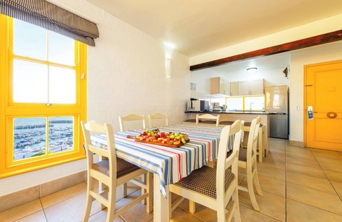 Mykonos Apartment | Luxury Coastal Escape | Balcony | Pool | Sea View