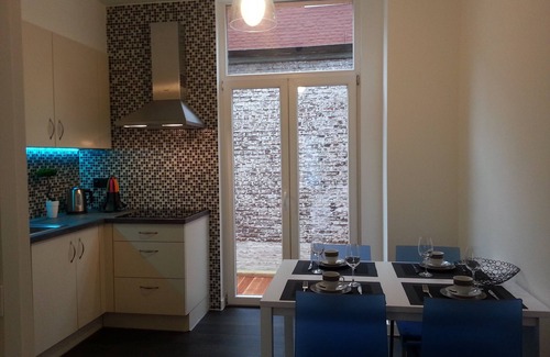 Ghent Apartment | Luxury Duplex City Apartment with Terrace & Fully Equipped Kitchen