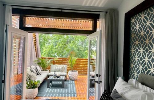 Langdon Apartment | Luxury escape in DC, with a private Deck! Parking included