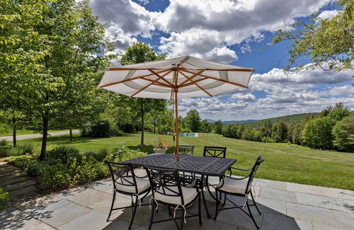 West Hartford House | Luxury estate on 17 acres with private pool, pond, gym, game room & views
