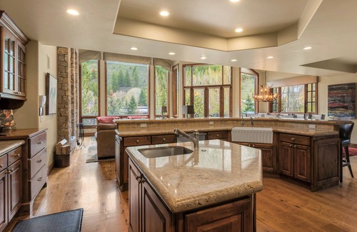 Warm Springs House | Luxury five-bedroom residence steps from Sun Valley lifts