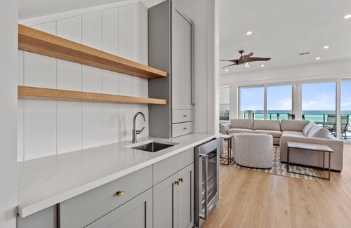 Gulf Trace House | Luxury Grayton Beach House ON THE SAND in 30a! Private Beach, Porch, Balcony.