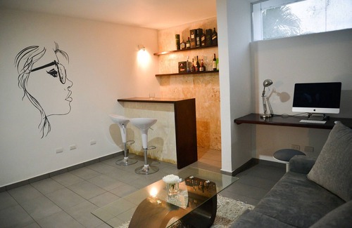 Villas Ana Maria Apartment | Luxury guest-friendly room in central Sosua, private bar, adults only