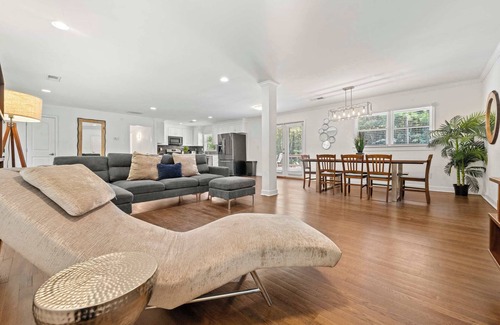 East Point Villa | Luxury Hidden Oasis 4BR Pool 2 Acres ATL