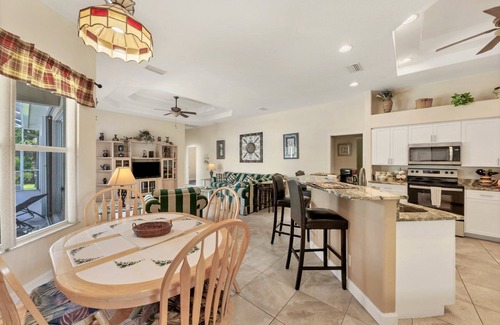Englewood Villa | Luxury home 3 King suites,private setting, pool,1 mile to beach, weekly discount