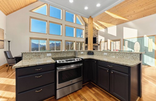 Sunset Cove House | Luxury Home with Amazing Lake and Mountain views, game room, hot tub!
