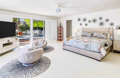 Indian Canyon House | Luxury home with golf/mountain views, pool, spa, outdoor kitchen, +30 nights