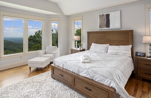 Vein Mountain House | Luxury Home with Views, Sauna, Hot Tub, & More